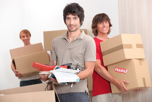 Preparing boxes and furniture for man and van removals in Cudham