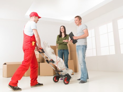 Removal van ready for a house or office move in Cudham