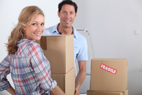 Local removals van service on a quiet Cudham road